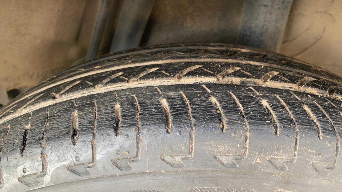 2018 Honda Jazz 1.2L I-VTEC V AT, Petrol, Automatic, 84,860 km, Left Rear Tyre Tread