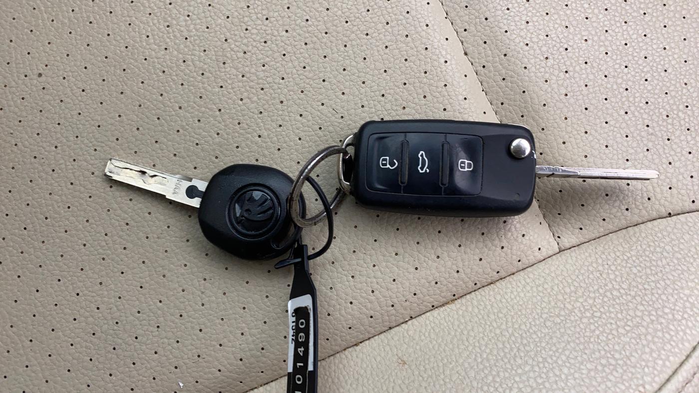 2020 Skoda Rapid STYLE TSI, Petrol, Manual, 85,009 km, Key Close Up