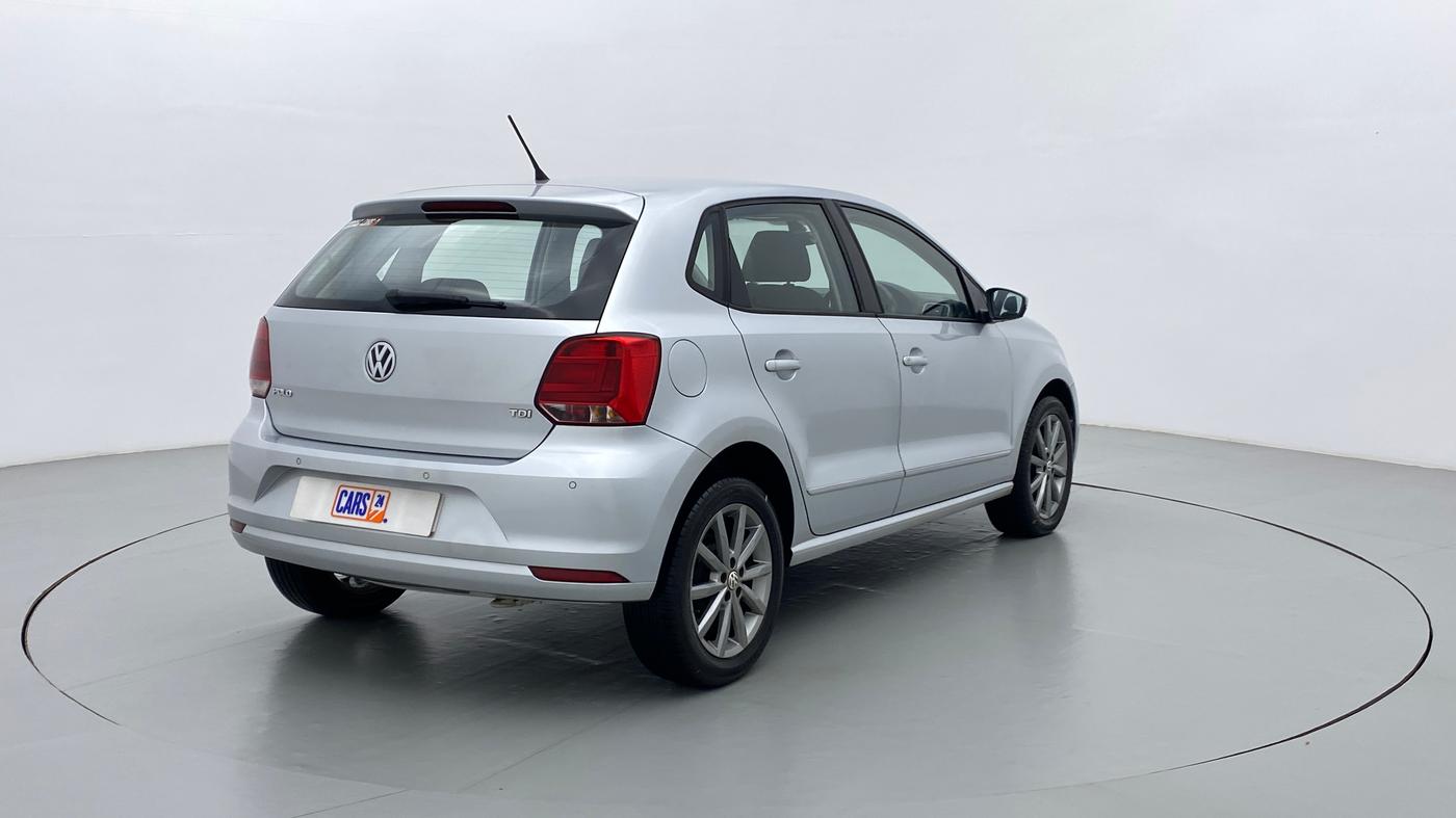 2019 Volkswagen Polo HIGHLINE PLUS 1.5L DIESEL, Diesel, Manual, 55,000 km, Right Back Diagonal