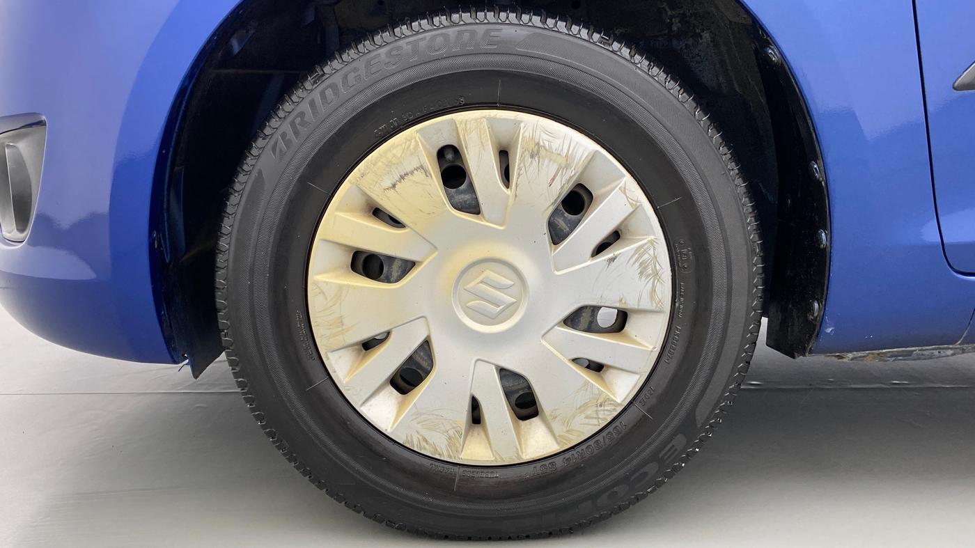 2013 Maruti Swift VXI D, Petrol, Manual, 65,099 km, Left Front Wheel