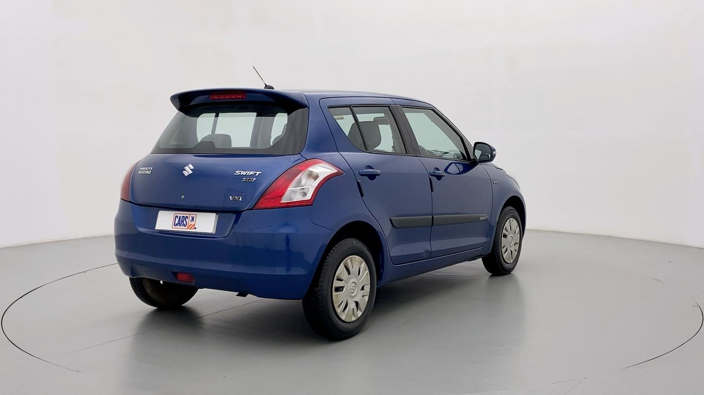 2013 Maruti Swift VXI D, Petrol, Manual, 65,099 km, Right Back Diagonal