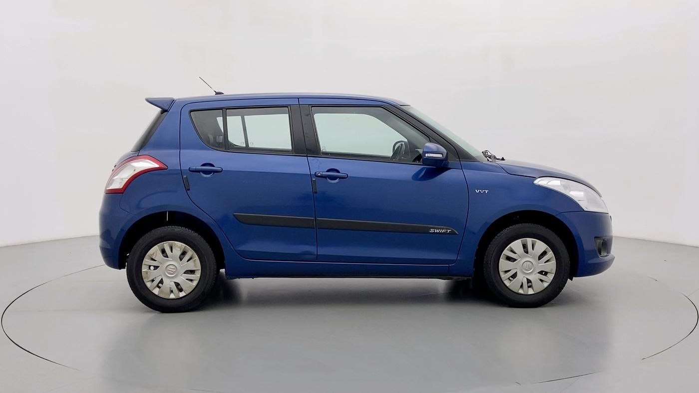 2013 Maruti Swift VXI D, Petrol, Manual, 65,099 km, Right Side View