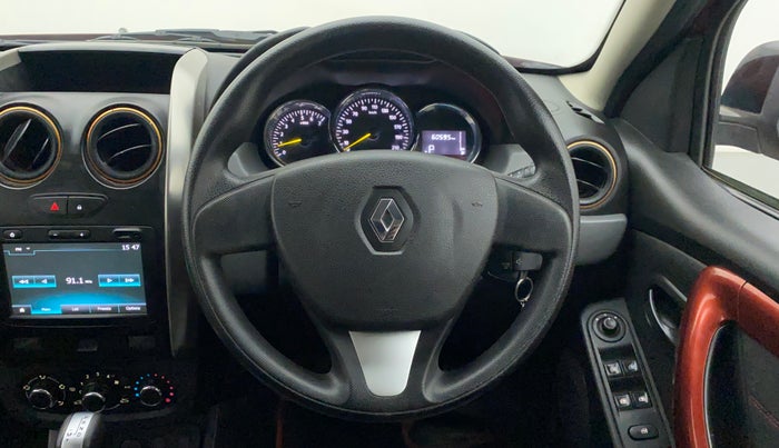 2018 Renault Duster RXS CVT, Petrol, Automatic, 60,595 km, Steering Wheel Close Up