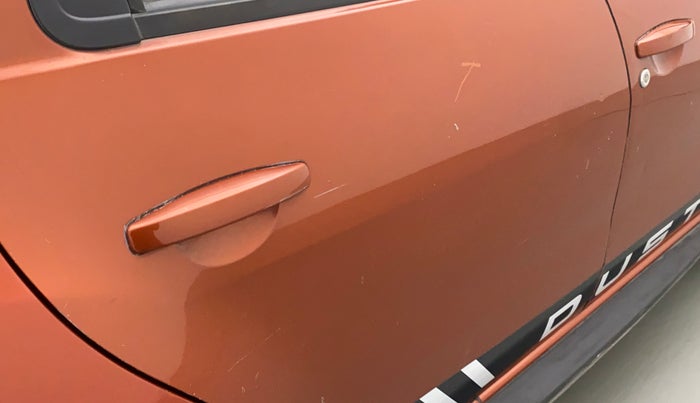 2018 Renault Duster RXS CVT, Petrol, Automatic, 60,595 km, Right rear door - Minor scratches