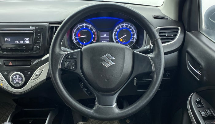 2017 Maruti Baleno DELTA PETROL 1.2, Petrol, Manual, 26,902 km, Steering Wheel Close Up