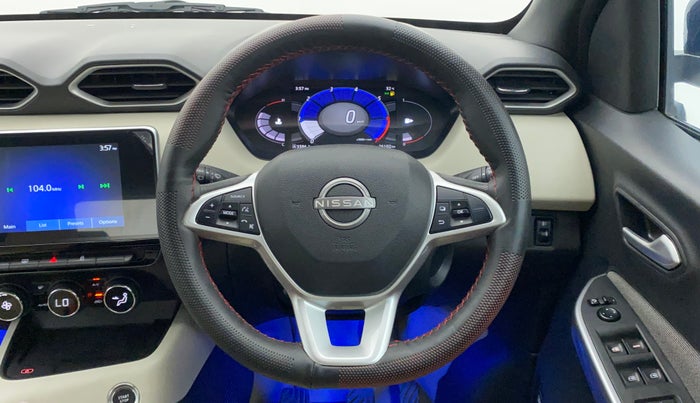 2020 Nissan MAGNITE XV TURBO, Petrol, Manual, 26,102 km, Steering Wheel Close Up