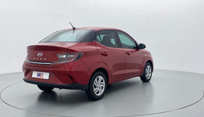 2021 Hyundai AURA S 1.2 Kappa MT, Petrol, Manual, 1,048 km, Right Back Diagonal