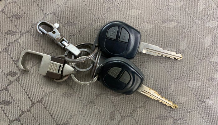 2016 Maruti Wagon R 1.0 VXI, Petrol, Manual, 98,961 km, Key Close Up