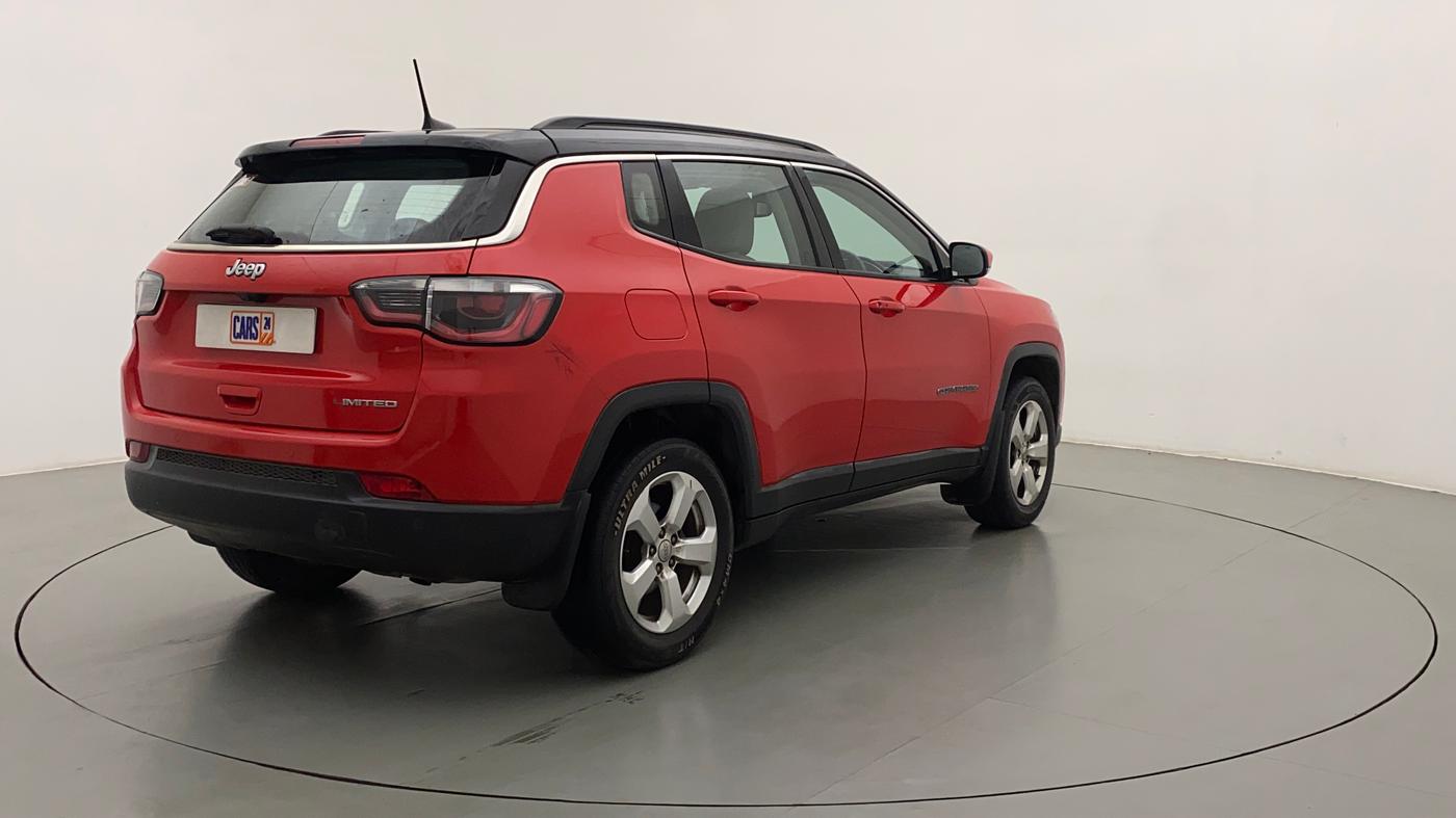 2018 Jeep Compass LIMITED (O) 1.4 PETROL AT, Petrol, Automatic, 82,809 km, Right Back Diagonal