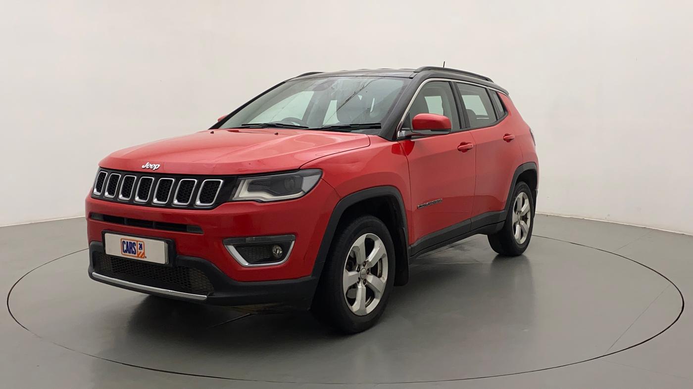 2018 Jeep Compass LIMITED (O) 1.4 PETROL AT, Petrol, Automatic, 82,809 km, Left Front Diagonal