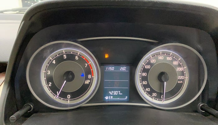 2018 Maruti Dzire ZXI, Petrol, Manual, 42,306 km, Odometer Image