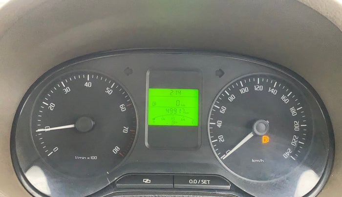 2014 Skoda Rapid AMBITION 1.6 MPI MT, Petrol, Manual, 49,878 km, Odometer Image