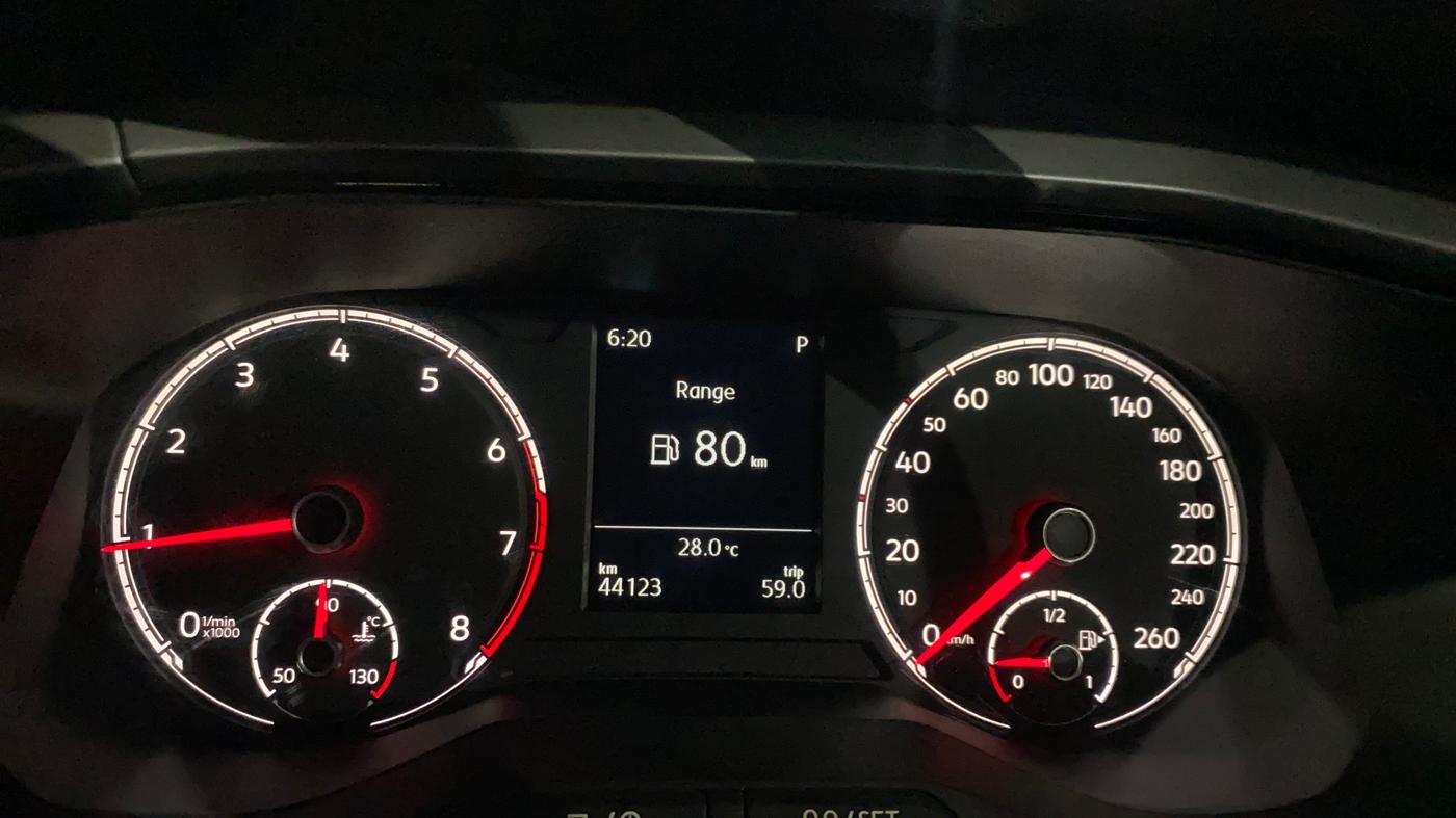 2023 Volkswagen TAIGUN HIGHLINE 1.0 TSI AT, Petrol, Automatic, 44,100 km, Odometer Image