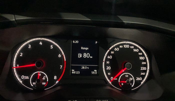 2023 Volkswagen TAIGUN HIGHLINE 1.0 TSI AT, Petrol, Automatic, 44,100 km, Odometer Image