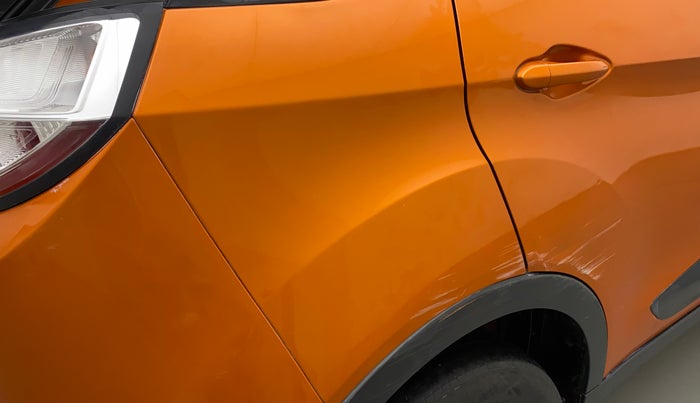 2018 Tata NEXON XZA PLUS DIESEL, Diesel, Automatic, 1,12,209 km, Right quarter panel - Slightly dented