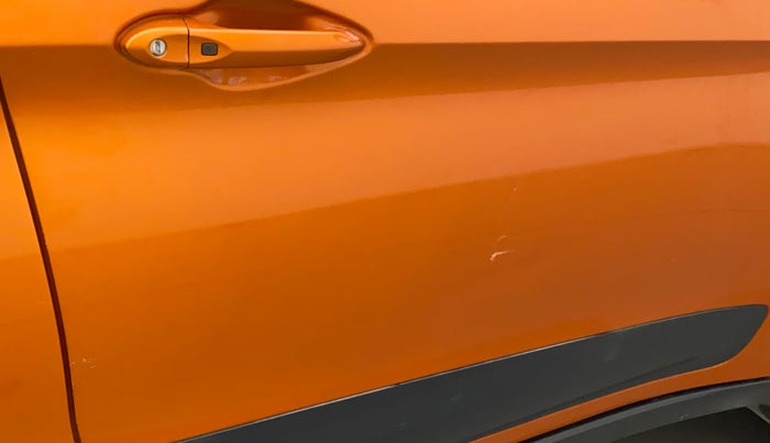 2018 Tata NEXON XZA PLUS DIESEL, Diesel, Automatic, 1,12,209 km, Driver-side door - Minor scratches