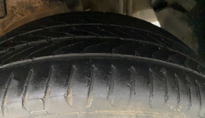 2018 Tata NEXON XZA PLUS DIESEL, Diesel, Automatic, 1,12,209 km, Left Rear Tyre Tread