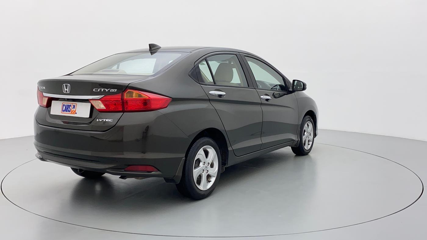2015 Honda City VX MT PETROL, Petrol, Manual, 56,318 km, Right Back Diagonal (45- Degree) View