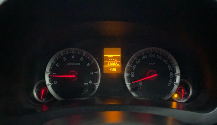 2016 Maruti Swift VXI, Petrol, Manual, 63,076 km, Odometer Image