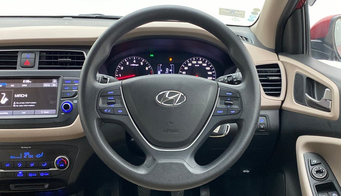 2018 Hyundai Elite i20 ASTA 1.2, Petrol, Manual, 31,044 km, Steering Wheel Close Up