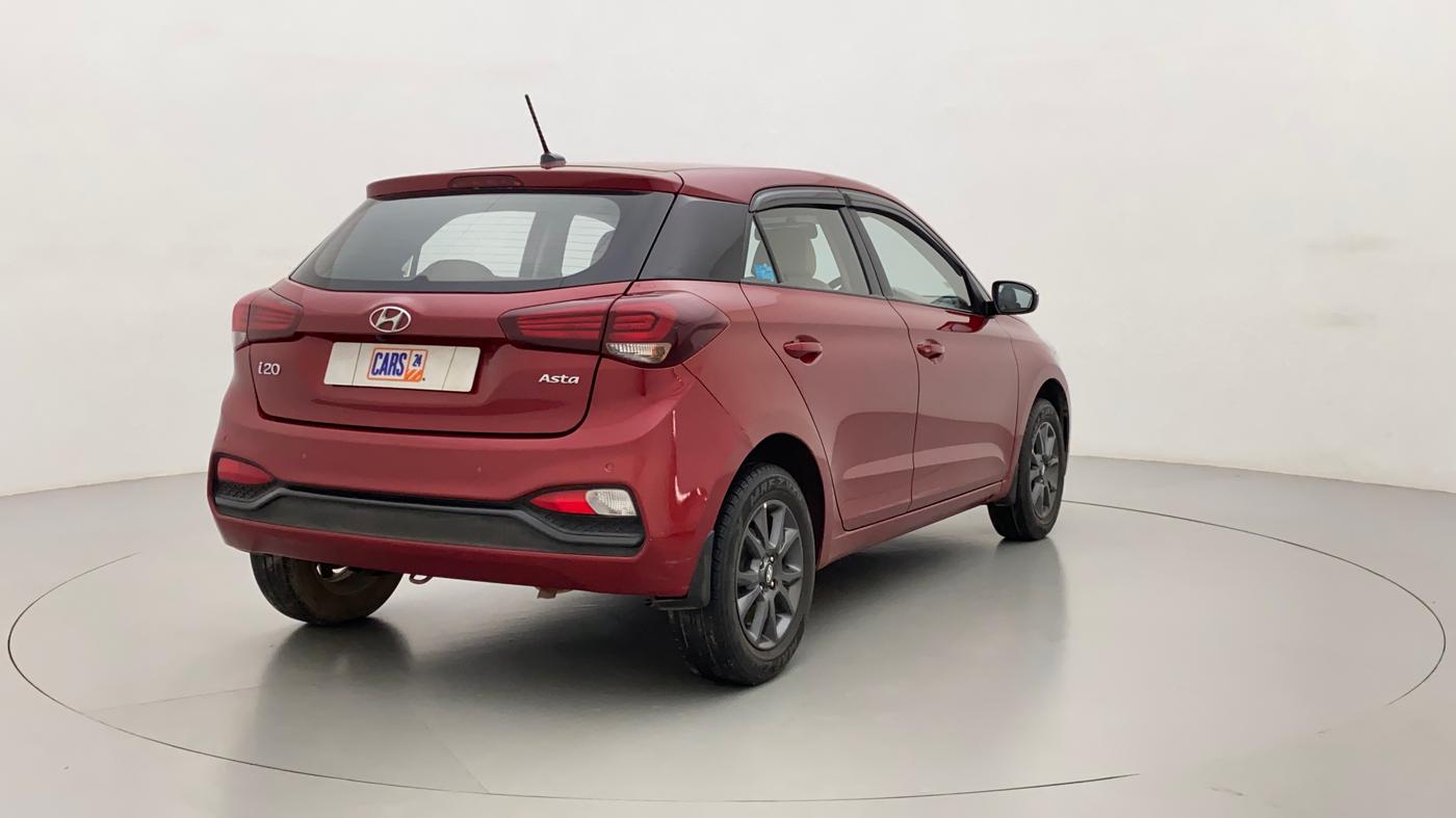 2018 Hyundai Elite i20 ASTA 1.2, Petrol, Manual, 31,044 km, Right Back Diagonal