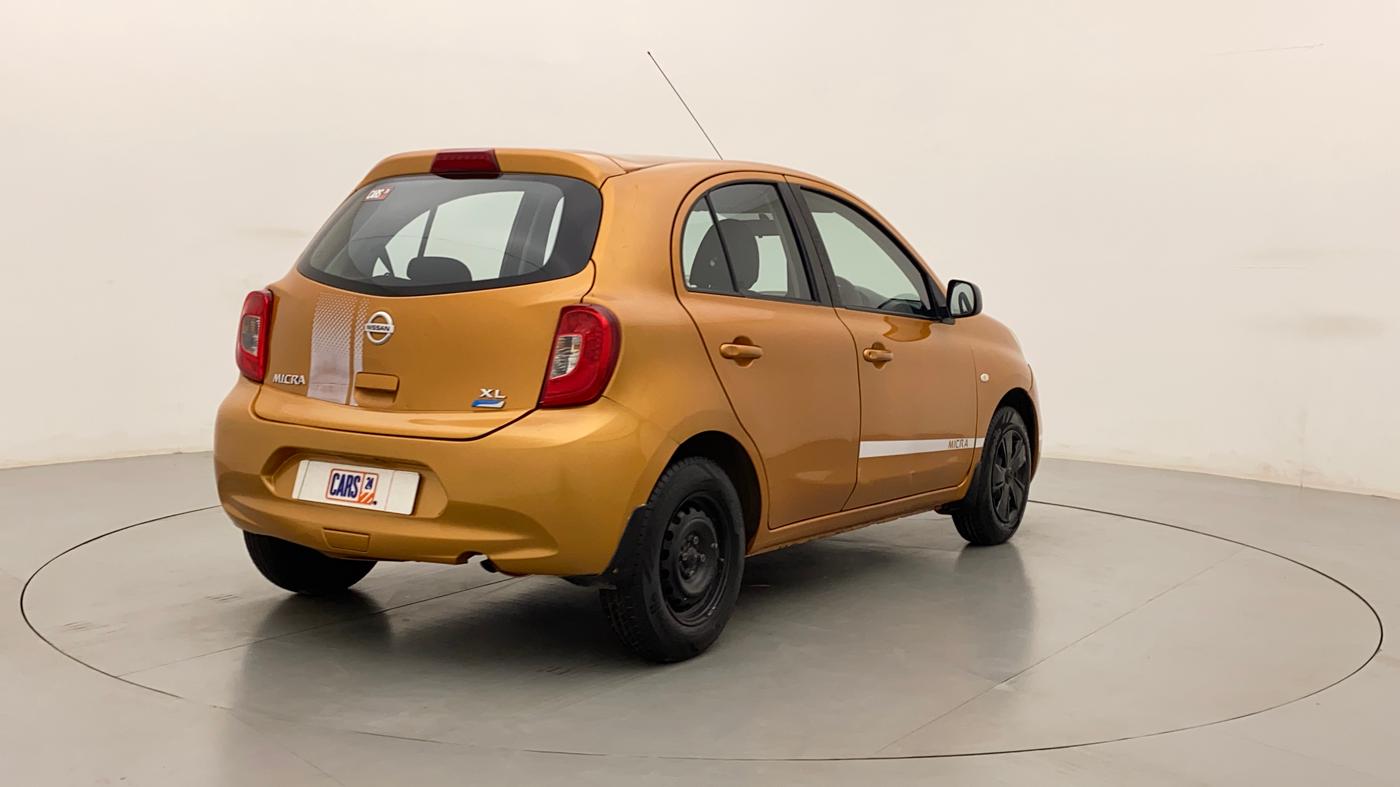 2017 Nissan Micra XL CVT FASHION EDITION, Petrol, Automatic, 80,674 km, Right Back Diagonal