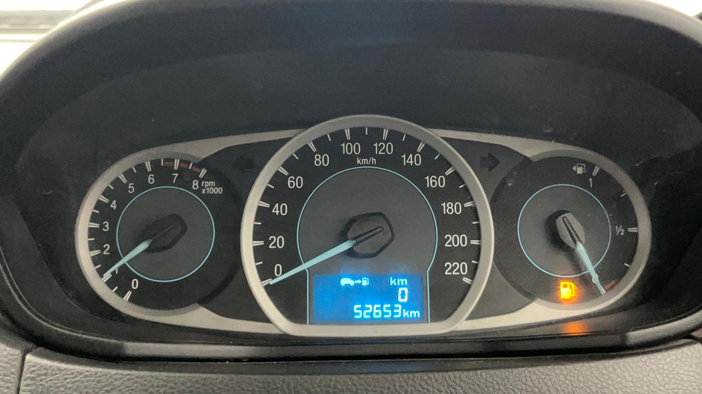 2016 Ford New Figo TREND 1.2 PETROL, Petrol, Manual, 52,602 km, Odometer Image