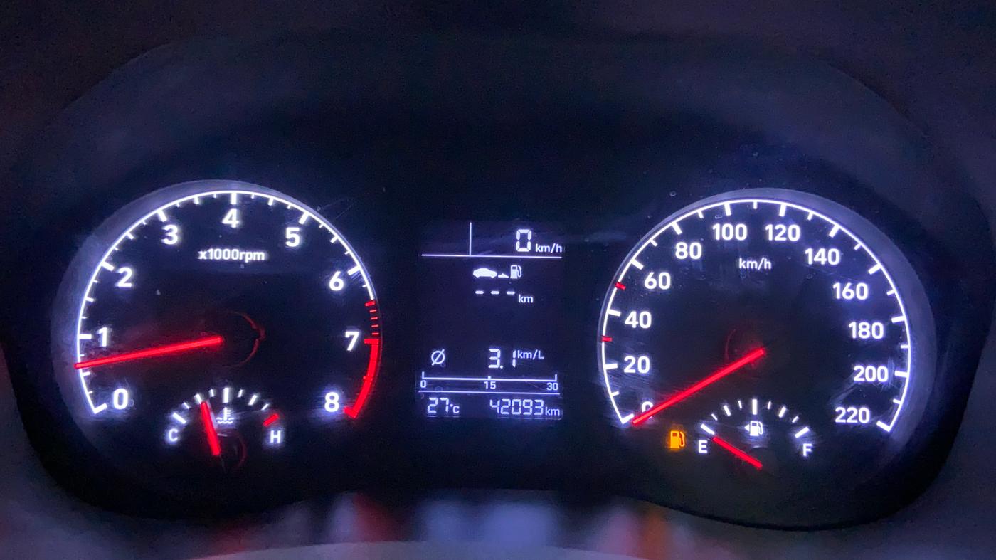 2018 Hyundai Verna 1.6 VTVT SX, Petrol, Manual, 42,093 km, Odometer Image