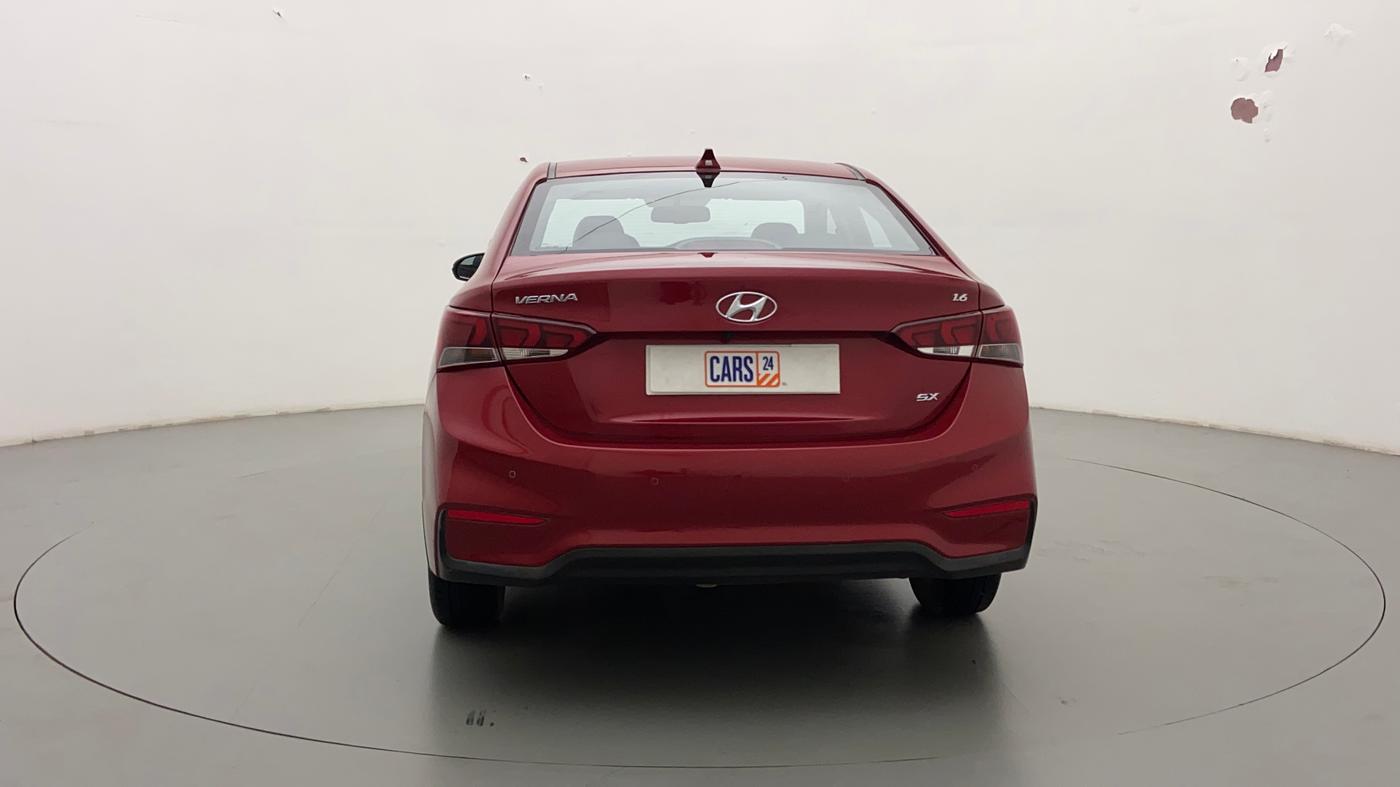 2018 Hyundai Verna 1.6 VTVT SX, Petrol, Manual, 42,093 km, Back/Rear