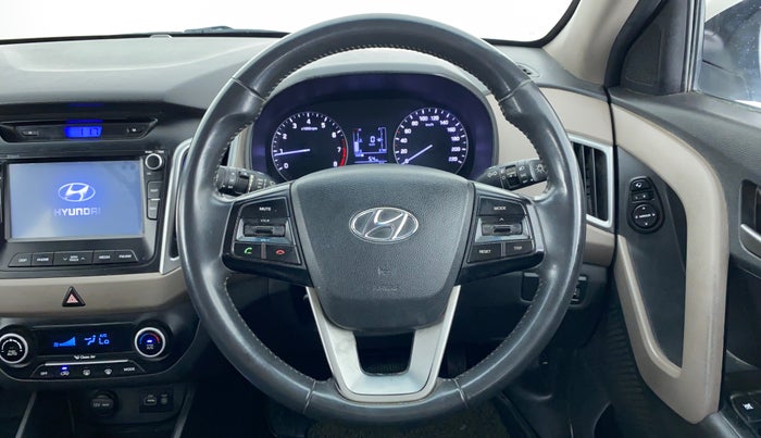 2017 Hyundai Creta 1.6 SX PLUS AUTO PETROL, Petrol, Automatic, 45,042 km, Steering Wheel Close Up