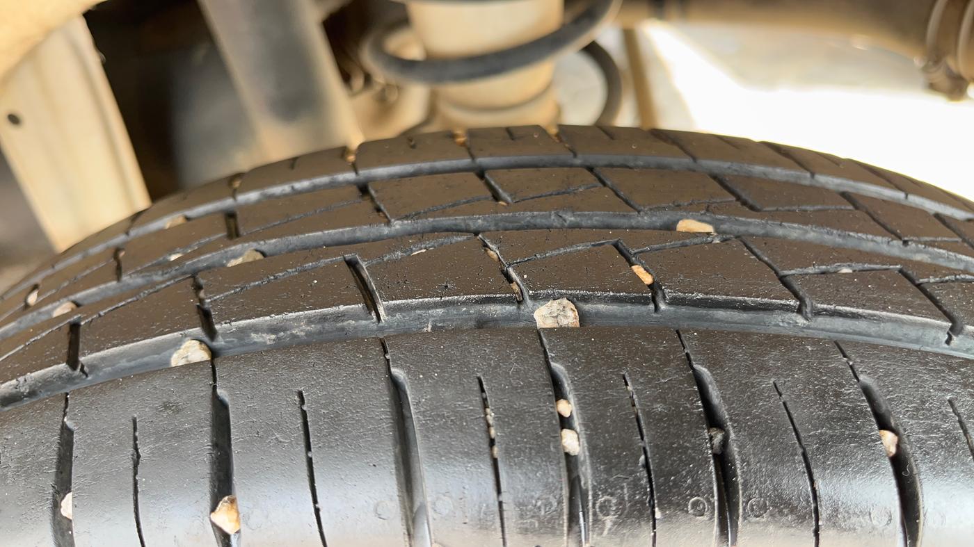 2022 Maruti Alto VXI, Petrol, Manual, 24,778 km, Left Rear Tyre Tread