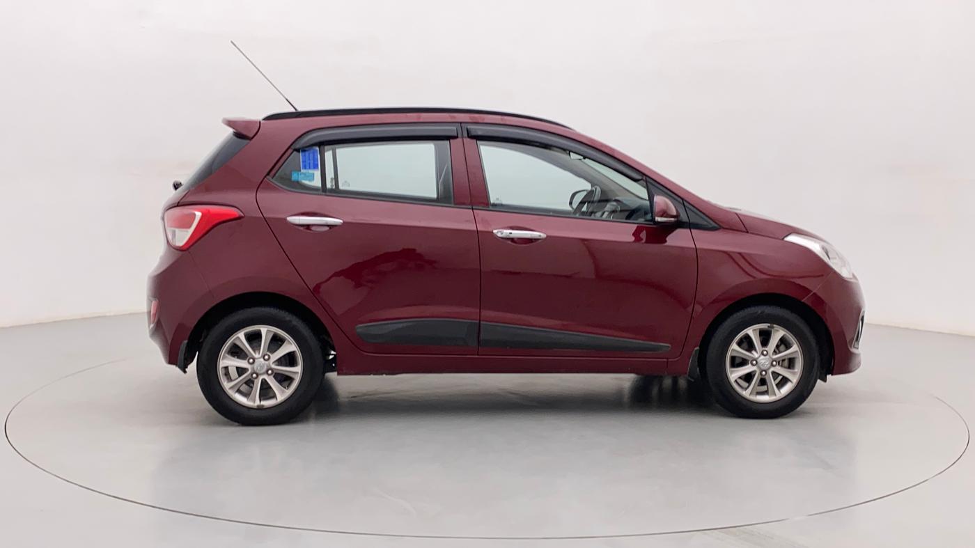 2016 Hyundai Grand i10 ASTA (O) 1.2 KAPPA VTVT, Petrol, Manual, 20,160 km, Right Side View