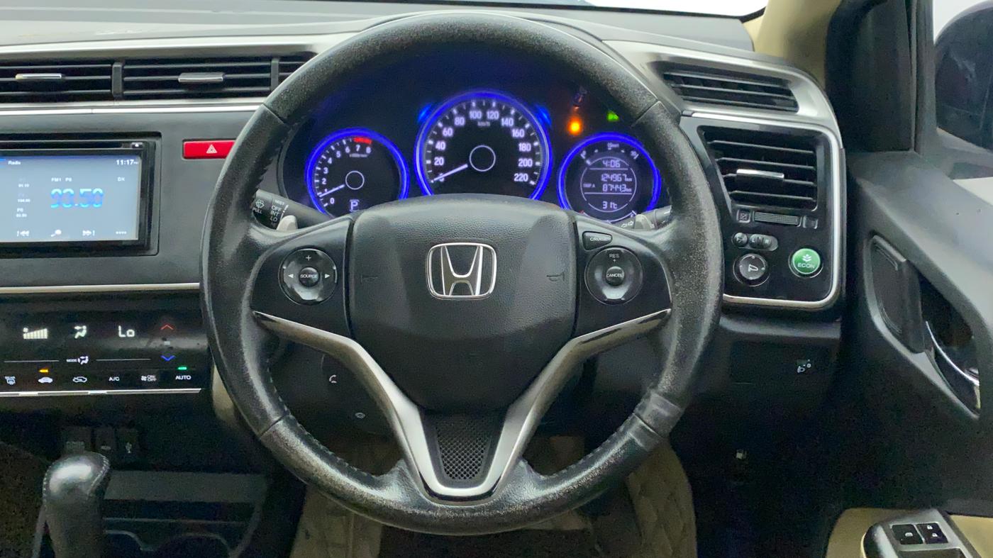 2016 Honda City 1.5L I-VTEC VX CVT, Petrol, Automatic, 1,25,004 km, Steering Wheel Close Up