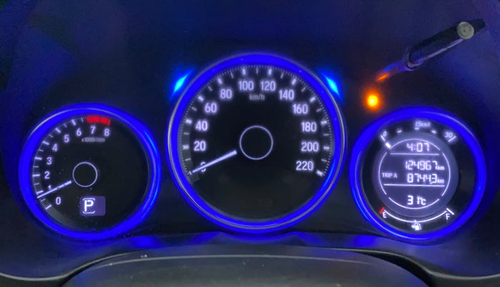 2016 Honda City 1.5L I-VTEC VX CVT, Petrol, Automatic, 1,25,004 km, Odometer Image