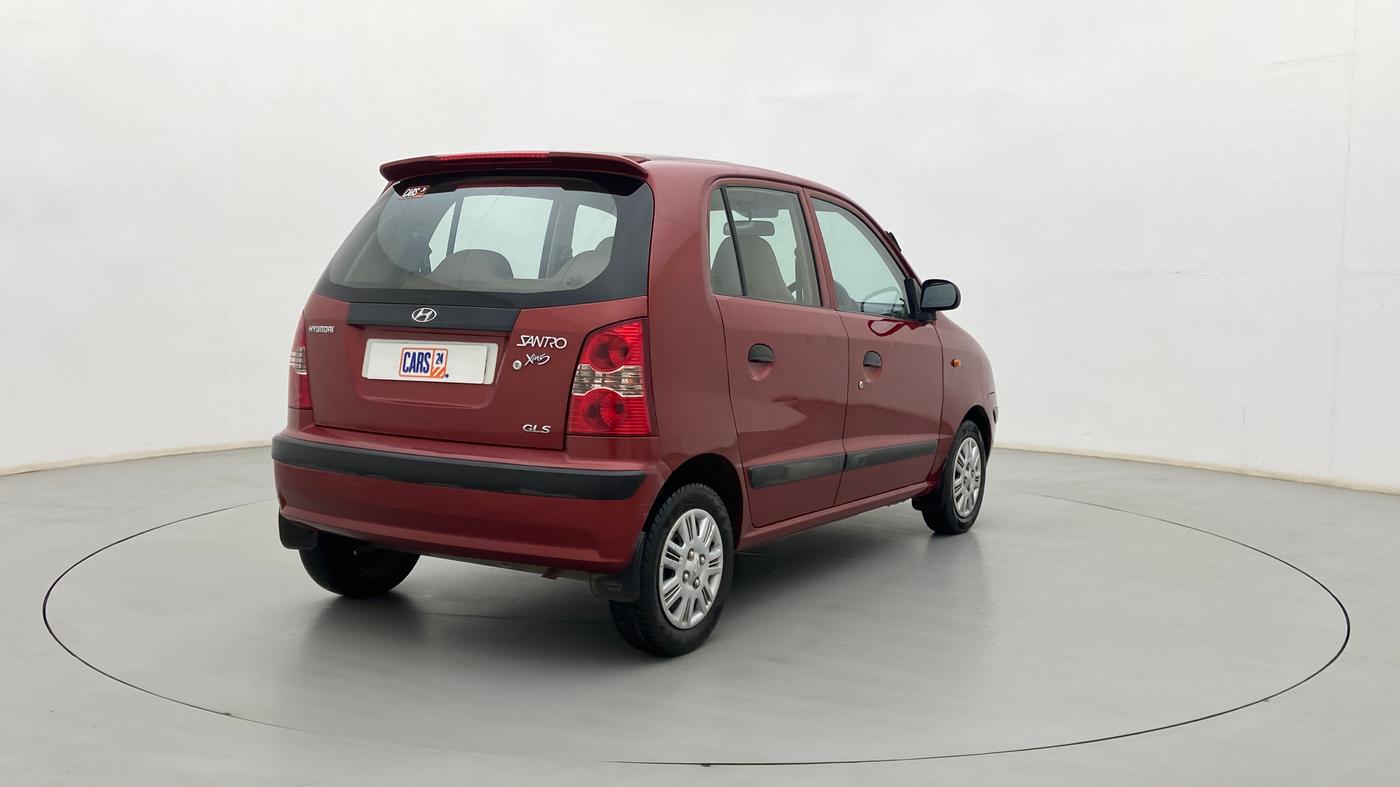 2012 Hyundai Santro Xing GLS, Petrol, Manual, 45,549 km, Right Back Diagonal