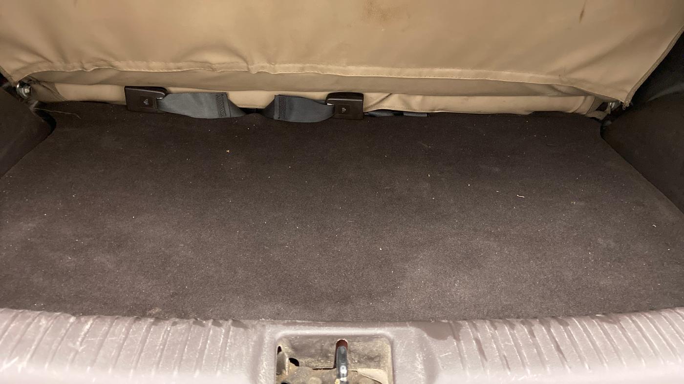 2012 Hyundai Santro Xing GLS, Petrol, Manual, 45,549 km, Boot Inside