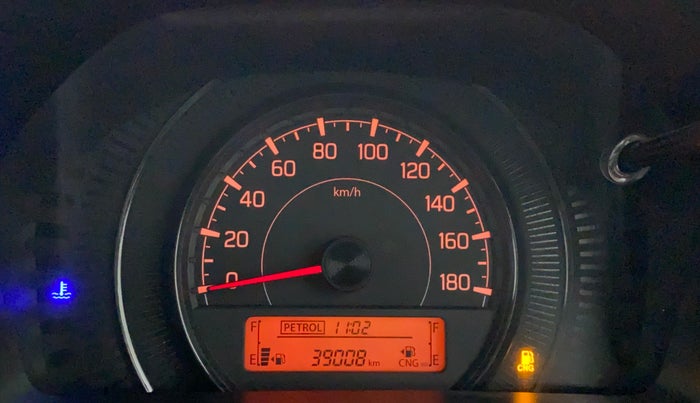 2022 Maruti Celerio VXI CNG, CNG, Manual, 39,007 km, Odometer Image