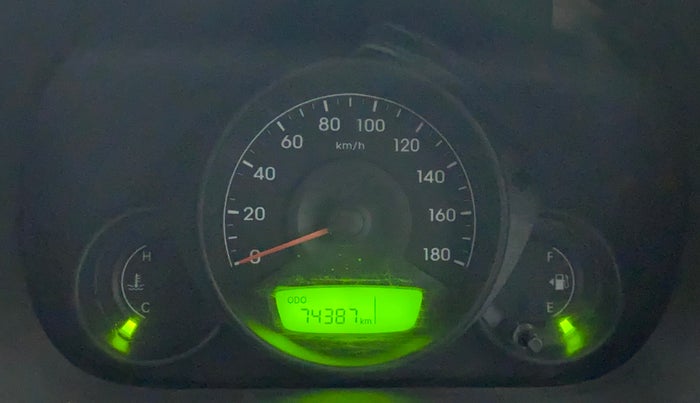 2017 Hyundai Eon ERA +, Petrol, Manual, 74,740 km, Odometer Image