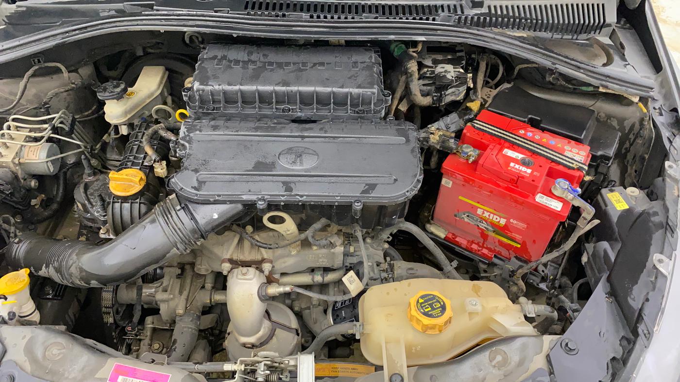 2023 Tata TIGOR XM CNG, CNG, Manual, 98,289 km, Engine View - Left