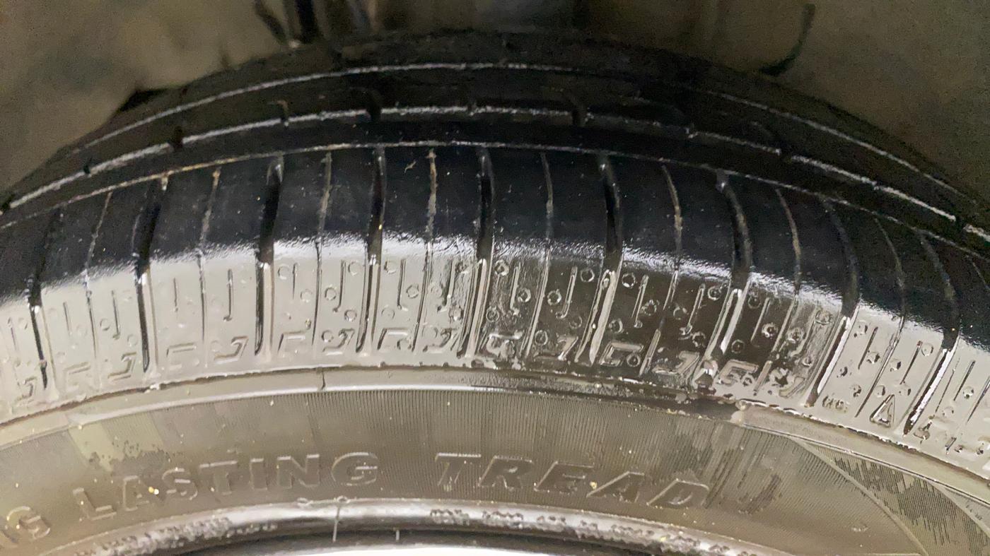 2023 Tata TIGOR XM CNG, CNG, Manual, 98,289 km, Left Front Tyre Tread