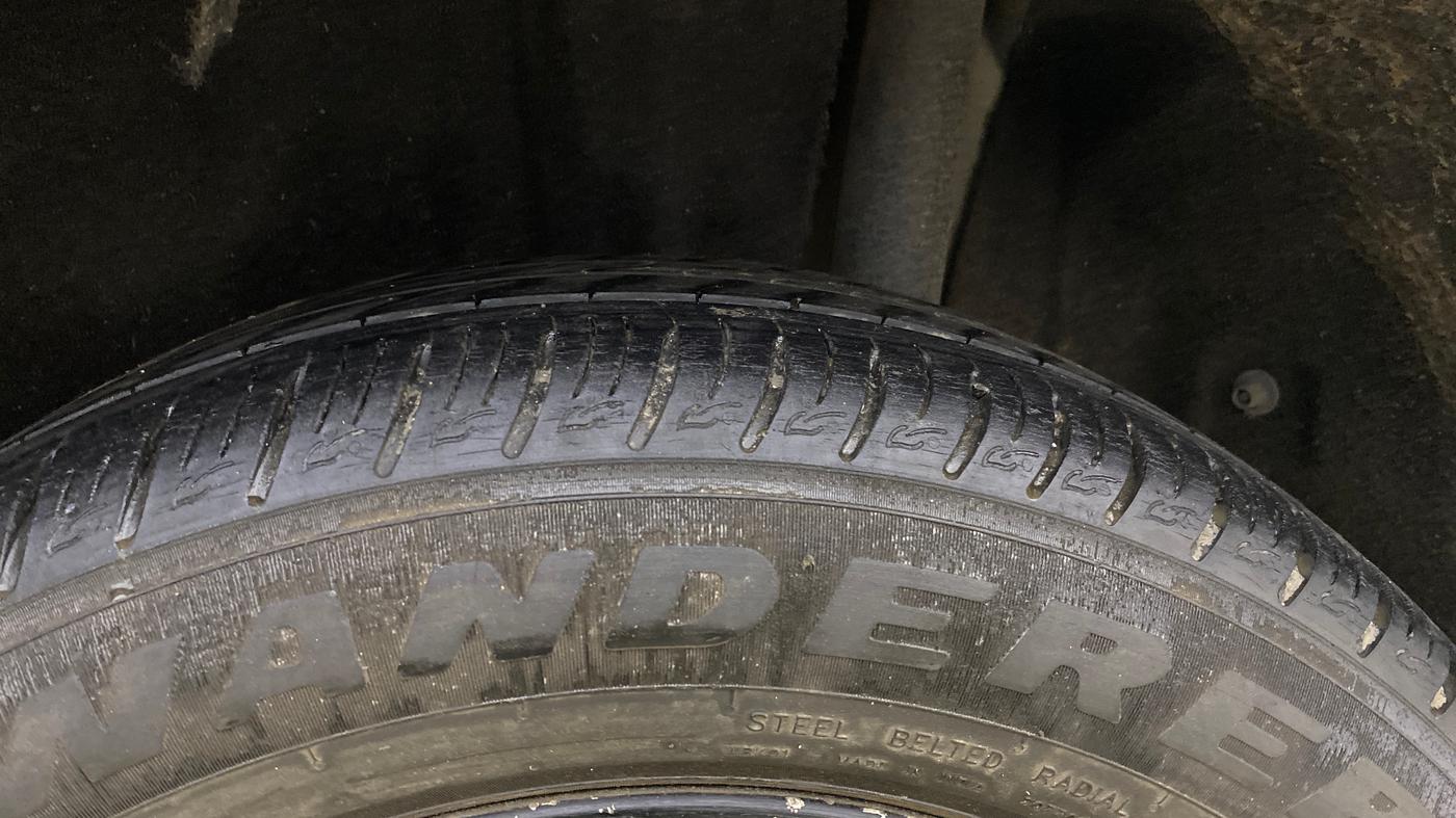 2019 Maruti Vitara Brezza ZDI, Diesel, Manual, 94,605 km, Left Rear Tyre Tread