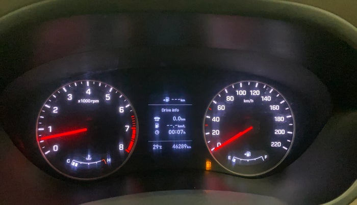2019 Hyundai Elite i20 ASTA 1.2 (O), Petrol, Manual, 46,282 km, Odometer Image