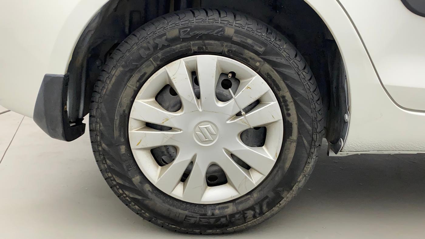 2013 Maruti Swift Dzire VXI, Petrol, Manual, 91,537 km, Right Rear Wheel