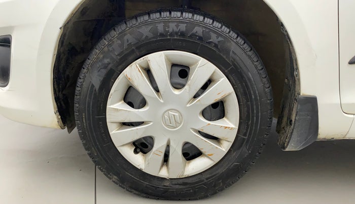2013 Maruti Swift Dzire VXI, Petrol, Manual, 91,537 km, Left Front Wheel