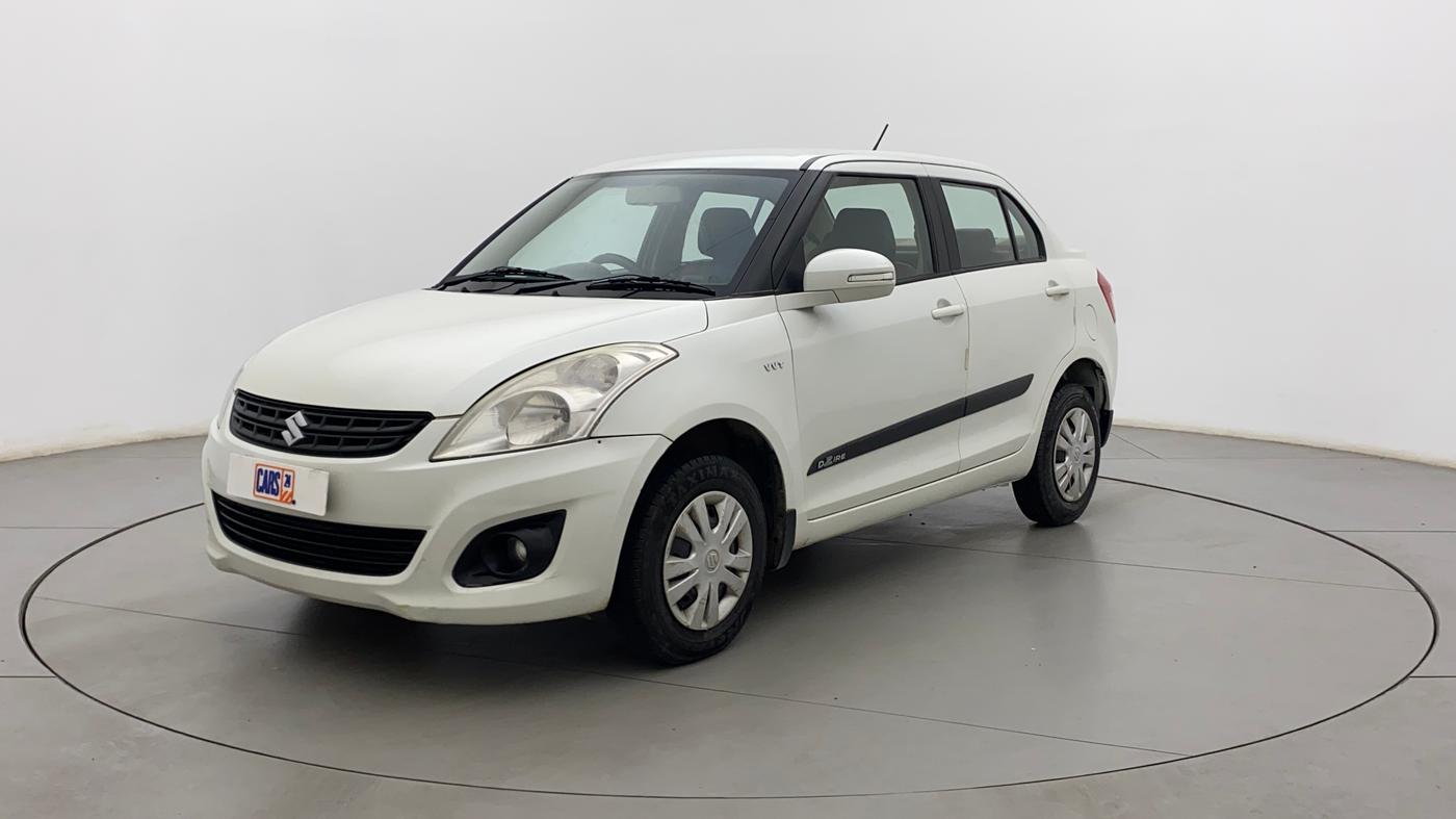 2013 Maruti Swift Dzire VXI, Petrol, Manual, 91,537 km, Left Front Diagonal