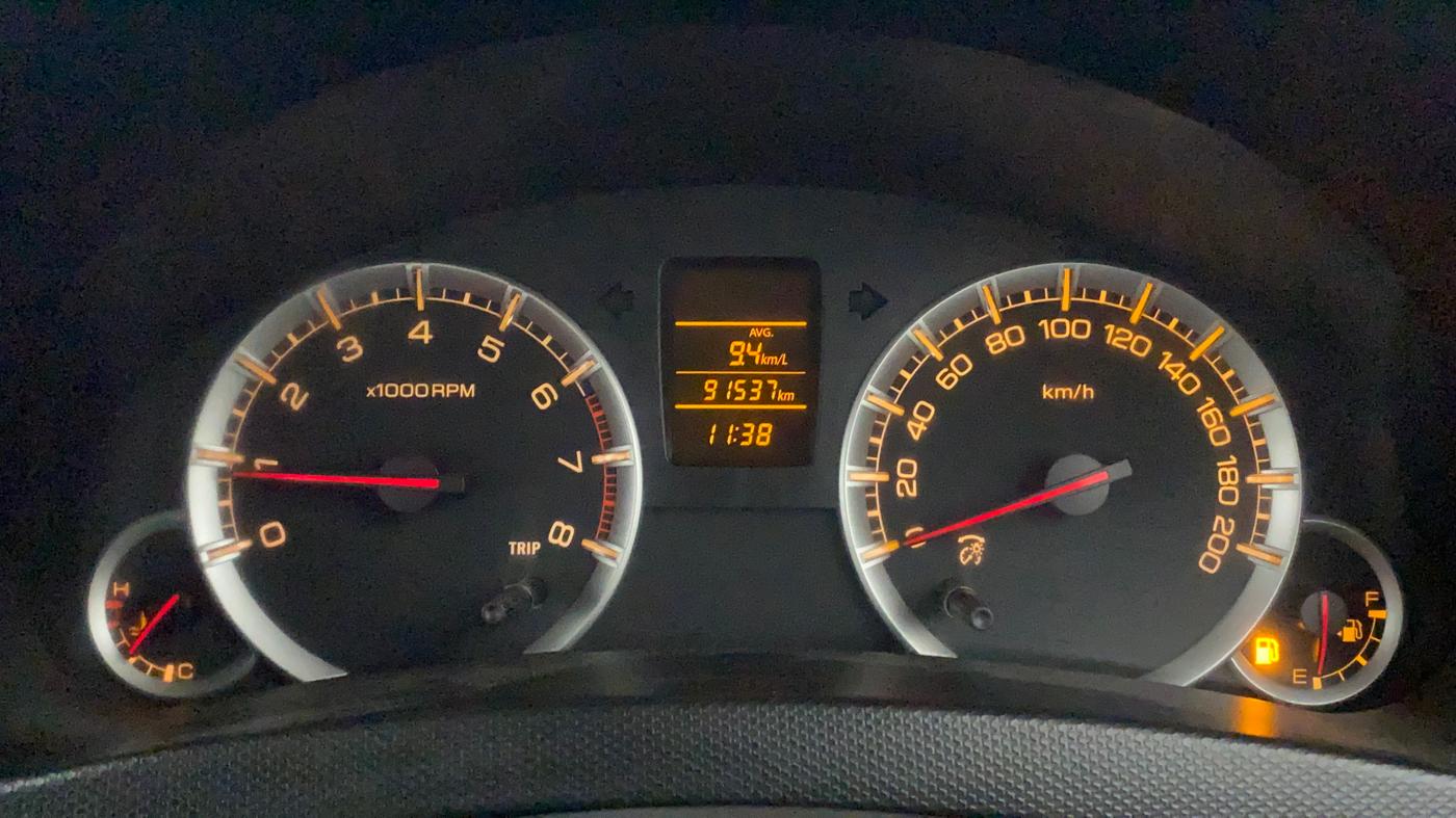 2013 Maruti Swift Dzire VXI, Petrol, Manual, 91,537 km, Odometer Image