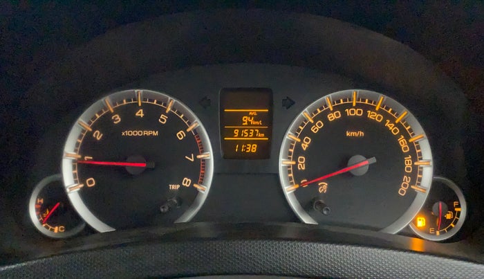 2013 Maruti Swift Dzire VXI, Petrol, Manual, 91,537 km, Odometer Image