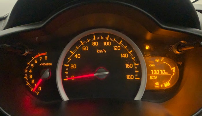 2019 Maruti Celerio VXI CNG, CNG, Manual, 73,070 km, Odometer Image
