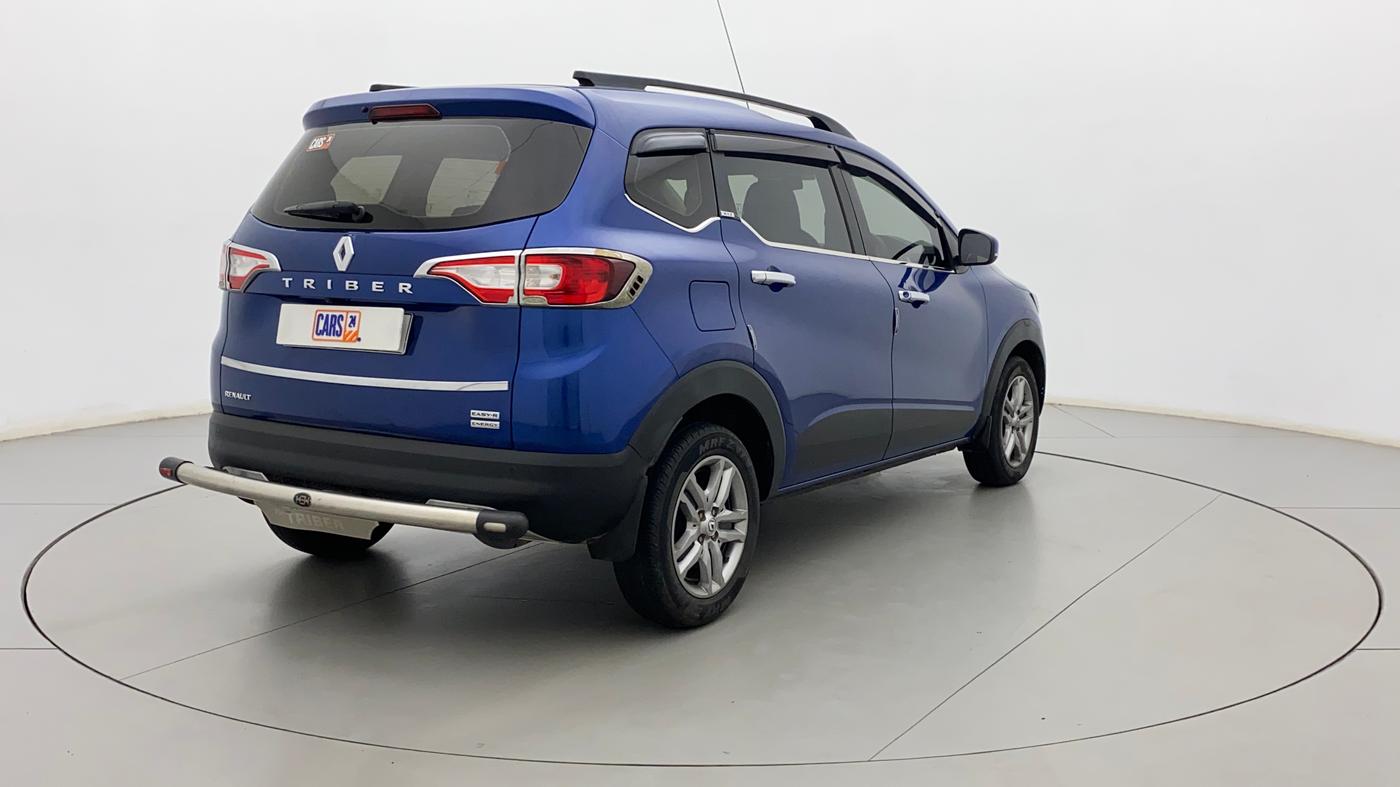 2021 Renault TRIBER RXZ AMT, Petrol, Automatic, 44,120 km, Right Back Diagonal