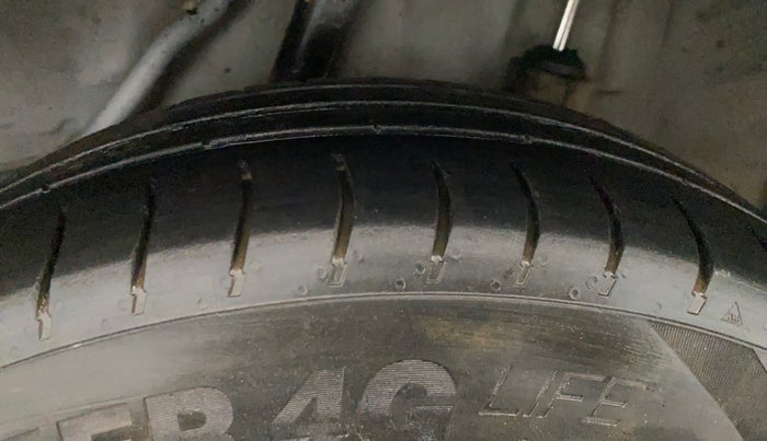 2015 Honda Amaze 1.2L I-VTEC S, Petrol, Manual, 82,275 km, Left Rear Tyre Tread